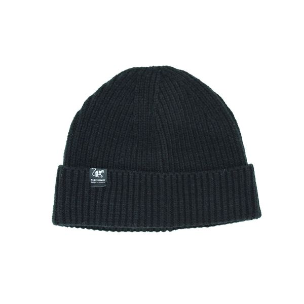 Czapka dzianinowa Beanie - rozmiar uniwersalny - (czarna). Czarne czapki męskie SURF MONKEY, z dzianiny. Za 119.95 zł.