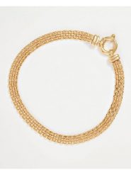 OR ÉCLAT Złota bransoletka "Ismène" rozmiar: onesize. Żółte bransoletki damskie Or Éclat, złote. Za 1,913.99 zł.