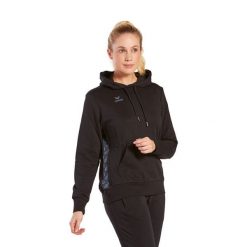 Damska bluza z kapturem Erima Essential Team. Czarne bluzy z kapturem damskie Erima, s. Za 231.00 zł.
