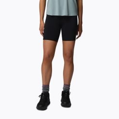 Spodenki damskie Columbia Loneridge Short. Czarne szorty damskie Columbia, bez wzorów, sportowe. Za 160.59 zł.