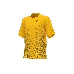 Koszulka rowerowa męska MTB Alé Cycling Off Road Visual. Żółte t-shirty sportowe męskie ALÉ CYCLING, l, bez ramiączek, rowerowe. W wyprzedaży za 186.99 zł.