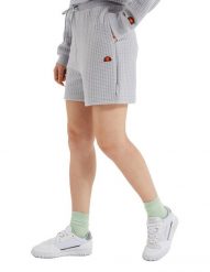 Spodenki damskie Ellesse Custacin. Szare szorty damskie Ellesse, bez wzorów, z bawełny, klasyczne, z standardowym stanem. Za 219.99 zł.