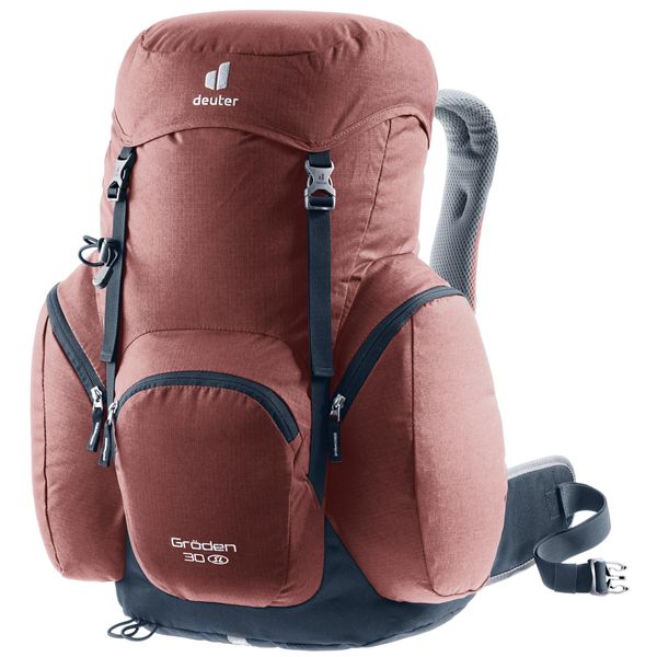 Plecak górski damski Deuter Groden 30 SL - caspia/ink. Czarne plecaki damskie Deuter, bez wzorów, z materiału, klasyczne. Za 472.99 zł.