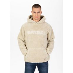 Bluza męska Pitbull z kapturem Aragon. Brązowe bluzy z kapturem męskie PITBULL, m. W wyprzedaży za 179.00 zł.
