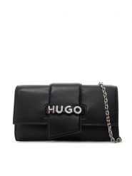 HUGO Torebka 50547057 Czarny. Czarne torebki klasyczne damskie Hugo, bez wzorów, ze skóry, bez dodatków. Za 329.99 zł.