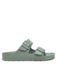 Birkenstock Klapki Arizona Eva 1029653 Zielony. Zielone klapki damskie Birkenstock, bez wzorów, z syntetyku, bez obcasa. Za 249.99 zł.