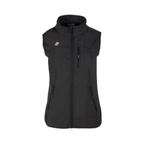 Kurtka VALLEY W Soft Shell AWPS | Wodoodporna, wiatroszczelna i termiczna z maks. Czarne kurtki damskie IZAS, l, bez wzorów, z materiału, bez kaptura. Za 313.00 zł.
