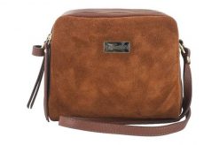 Listonoszka brązowa BARBERINI'S skórzana 710-6. Brązowe shopper bag damskie Barberinis, bez wzorów, ze skóry, na ramię, bez dodatków. Za 219.99 zł.