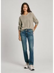 Pepe Jeans Dżinsy - Slim fit - w kolorze niebieskim rozmiar: W26/L34. Niebieskie jeansy damskie Pepe Jeans. Za 282.99 zł.