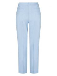 More & More Spodnie chino w kolorze błękitnym rozmiar: 42. Niebieskie spodnie materiałowe damskie MORE & MORE, bez wzorów, z podwyższonym stanem. Za 126.99 zł.