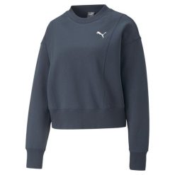 Bluza Sportowa Damska Puma Her Tr. Niebieskie bluzy bez kaptura damskie Puma, s. Za 175.99 zł.