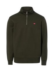 Levi's Bluza Mężczyźni Bawełna zielony, M. Zielone bluzy bez kaptura męskie Levi's, m, z bawełny. Za 329.95 zł.