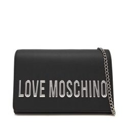 Torebka LOVE MOSCHINO. Czarne torebki klasyczne damskie Love Moschino, bez wzorów, wizytowe, bez kołnierzyka, bez ramiączek. Za 499.99 zł.