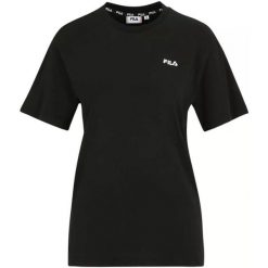 Koszulka damska Fila Biendorf. Czarne t-shirty damskie Fila, xs, bez wzorów, z bawełny, bez kołnierzyka. Za 82.99 zł.