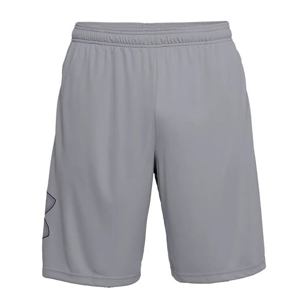 Spodenki fitness męskie Under Armour Tech Graphic 035. Szare szorty sportowe męskie Under Armour, m, na fitness i siłownię. Za 69.99 zł.