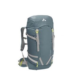 Plecak górski Vaude Rupal 45+ - heron. Zielone plecaki damskie Vaude, bez wzorów. Za 613.99 zł.