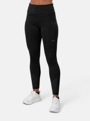 KARI TRAA Legginsy sportowe "Vilde" w kolorze czarnym rozmiar: XS. Czarne legginsy damskie Kari Traa, xs, bez wzorów. Za 166.88 zł.