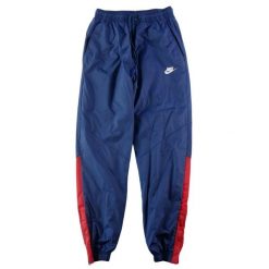 Second life - Nike spodnie dresowe męskie - Jak nowy. Niebieskie spodnie sportowe męskie Nike, z dresówki. Za 114.98 zł.