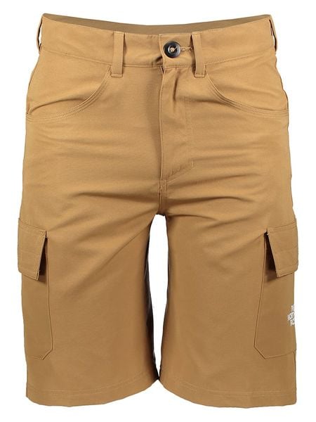 The North Face Bojówki "Horizon" w kolorze beżowym rozmiar: 30. Brązowe szorty męskie The North Face, bez wzorów, z materiału. Za 149.31 zł.