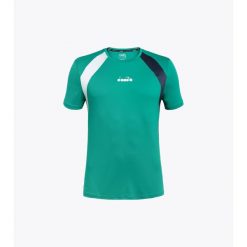 Koszulka tenisowa męska z krótkim rękawem Diadora SS T-Shirt. Białe t-shirty męskie Diadora, m, bez wzorów, bez kołnierzyka. Za 111.00 zł.