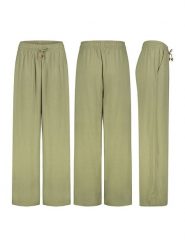 Eight2Nine Spodnie w kolorze khaki rozmiar: S. Brązowe spodnie materiałowe damskie Eight2Nine, bez wzorów, z materiału. Za 127.35 zł.