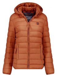 ANAPURNA Kurtka pikowana "Akitalana Hood" w kolorze karmelowym rozmiar: XXL. Brązowe kurtki damskie ANAPURNA, xxl, bez wzorów, bez kaptura. Za 130.99 zł.