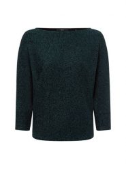 Zero koszulka z długim rękawem Kobiety Sztuczne włókno zielony|czarny, 36. Czarne t-shirty damskie zero, bez wzorów, z dżerseju, bez kołnierzyka. Za 169.95 zł.