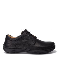 Półbuty Clarks. Czarne półbuty męskie Clarks, bez zapięcia. Za 399.99 zł.