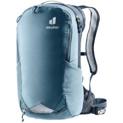 Plecak na rower Deuter Race Air 14+3 - atlantic/ink. Niebieskie plecaki damskie Deuter, bez wzorów. Za 440.99 zł.