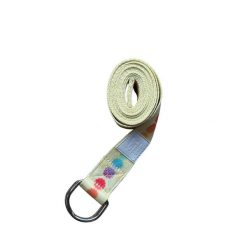 Pasek do jogi Asana. Białe paski męskie SHARP SHAPE, bez wzorów, klasyczne. Za 53.41 zł.