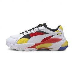 Buty do chodzenia męskie Puma Lqdcell Epsilon. Białe buty sportowe na co dzień męskie Puma, z materiału, bez zapięcia, trekkingowe. Za 366.75 zł.