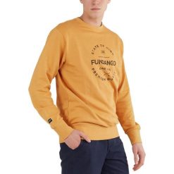 Bluza męska Fundango Warren. Żółte bluzy bez kaptura męskie Fundango, m. W wyprzedaży za 241.33 zł.