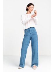 Rich & Royal Bluzka w kolorze białym rozmiar: L. Białe bluzki damskie Rich & Royal, l, bez wzorów, bez kołnierzyka, bez ramiączek. Za 174.02 zł.