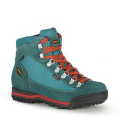 Buty sportowe trekkingowe damskie Aku Ultralight Gore-tex skóra. Niebieskie obuwie trekkingowe damskie Aku. Za 449.00 zł.