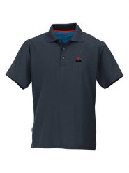 Maul Sport Funkcyjna koszulka polo w kolorze granatowym rozmiar: 60. Niebieskie koszulki polo męskie Maul Sport, bez wzorów, z materiału, bez ramiączek. Za 104.99 zł.