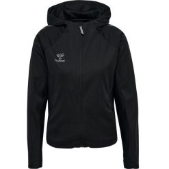 Damska bluza dresowa z kapturem Hummel Cima 2.0. Czarne bluzy z kapturem damskie HUMMEL, z dresówki. W wyprzedaży za 313.50 zł.