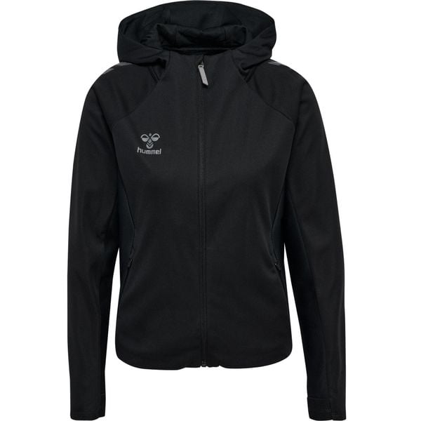 Damska bluza dresowa z kapturem Hummel Cima 2.0. Czarne bluzy z kapturem damskie HUMMEL, z dresówki. W wyprzedaży za 313.50 zł.