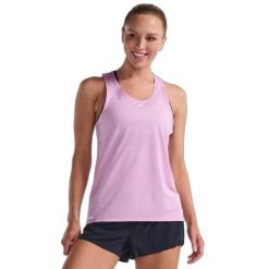 Damski tank top 2XU Light Speed. Czerwone topy damskie 2XU, bez wzorów, z tkaniny, bez kołnierzyka. Za 347.50 zł.