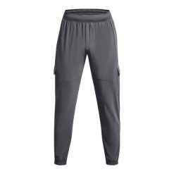 Spodnie cargo Under Armour Stretch Woven. Czarne spodnie sportowe męskie Under Armour. Za 287.85 zł.