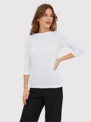 Vero Moda Bluzka Panda 10274133 Biały Regular Fit. Białe bluzki damskie Vero Moda, s, bez wzorów, z bawełny, bez ramiączek. Za 99.99 zł.