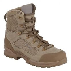 Buty trekkingowe męskie Lowa Military-stiefel Breacher S Mid. Brązowe buty trekkingowe męskie Lowa, z materiału, za kostkę, bez zapięcia. Za 1,121.00 zł.