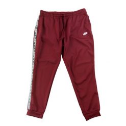 Second life - Spodnie dresowe męskie Nike - Jak nowy. Czerwone spodnie sportowe męskie Nike, z dresówki. Za 106.46 zł.