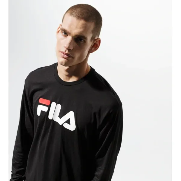 Fila Koszulka Ss Pure Long Sleeve Shirt , czarny, rozmiar L. Czarne koszulki męskie z długim rękawem Fila, l, z bawełny. W wyprzedaży za 139.99 zł.