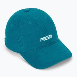 Czapka z daszkiem PROSTO Fleece. Niebieskie czapki męskie Prosto., bez wzorów, z materiału, eleganckie. Za 79.99 zł.
