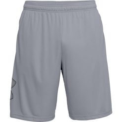 Szorty Under Armour Tech™ Graphic. Czarne spodnie sportowe męskie Under Armour, bez wzorów, z materiału, sportowe. Za 154.15 zł.