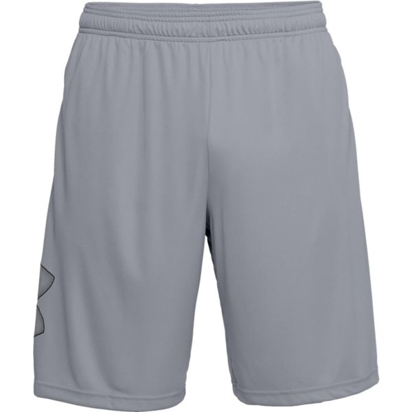 Szorty Under Armour Tech™ Graphic. Czarne spodnie sportowe męskie Under Armour, bez wzorów, z materiału, sportowe. Za 154.15 zł.
