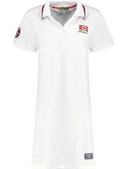 ANAPURNA Sukienka "Katchatana" w kolorze białym rozmiar: L. Białe sukienki damskie ANAPURNA, na co dzień, l, z aplikacjami, z bawełny, bez kołnierzyka, bez ramiączek, mini, proste. Za 73.99 zł.