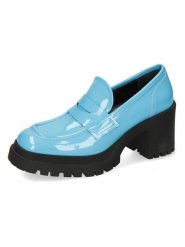 MELVIN & HAMILTON Skórzane mokasyny "Stefy 3" w kolorze błękitno-czarnym rozmiar: 37. Niebieskie mokasyny damskie MELVIN & HAMILTON, ze skóry. Za 434.99 zł.