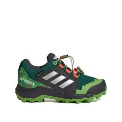 Buty turystyczne adidas Minecraft Terrex Gore-Tex Zielone. Zielone buty trekkingowe męskie Adidas, z gore-texu, bez zapięcia, trekkingowe, gore-tex. Za 536.25 zł.