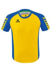 Koszulka Erima Six Wings. Niebieskie t-shirty sportowe męskie Erima, l, z materiału, bez ramiączek, do piłki nożnej. Za 125.00 zł.
